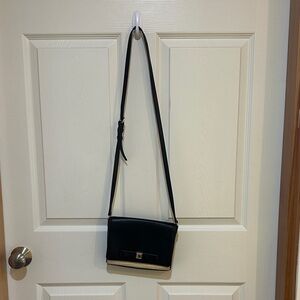 Kate Spade Black and Tan Crossbody Bag